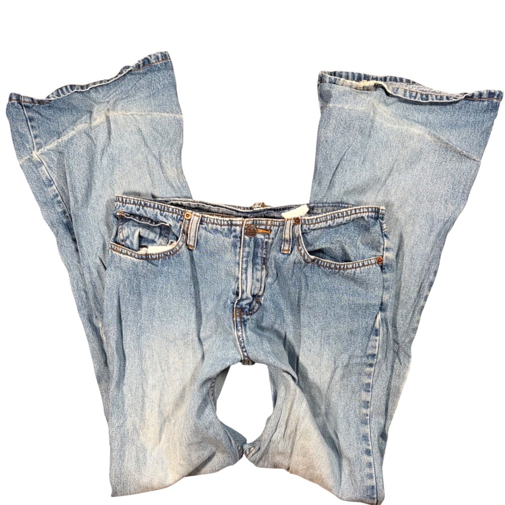 Rare Y2K Low Rise Vintage Jordache  Flare Jeans Wide Leg